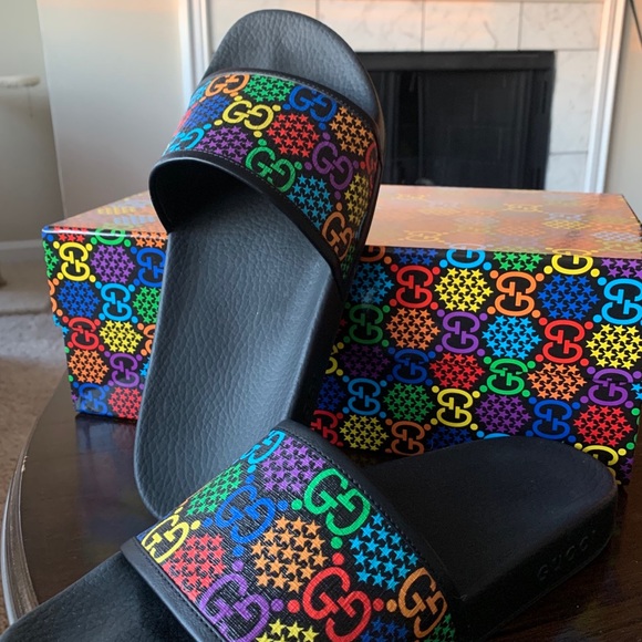Gucci Other - GUCCI psychedelic slides
